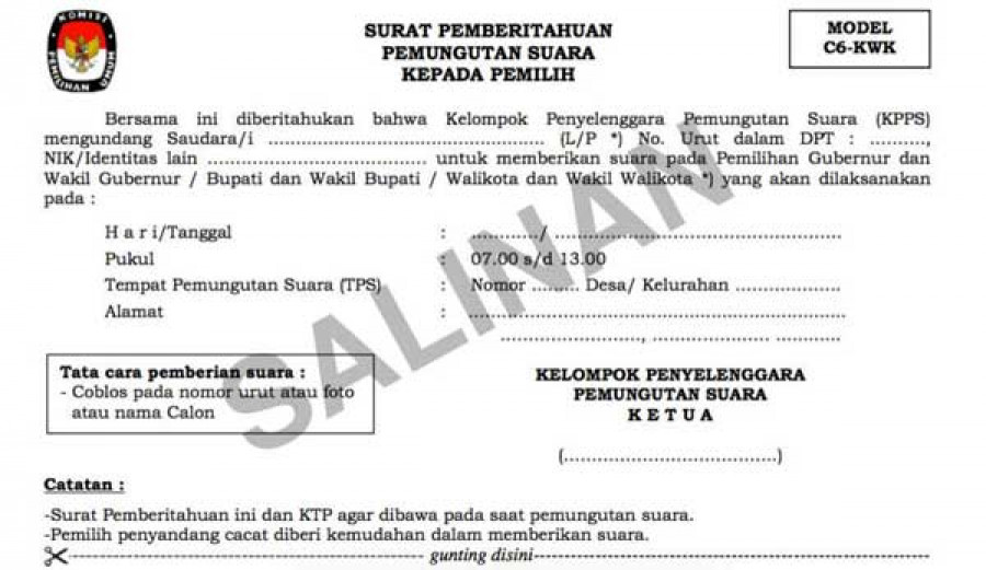 Warga Kubar Belum Menerima C6