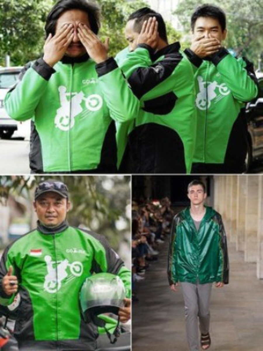 Jaket Hijau Hermes Mirip Gojek