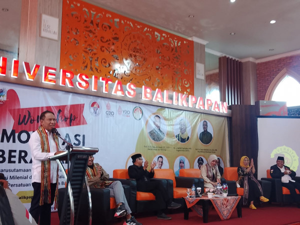 Hadiri Workshop Moderasi Beragama Di Uniba, Menpora Ingatkan Mahasiswa ...