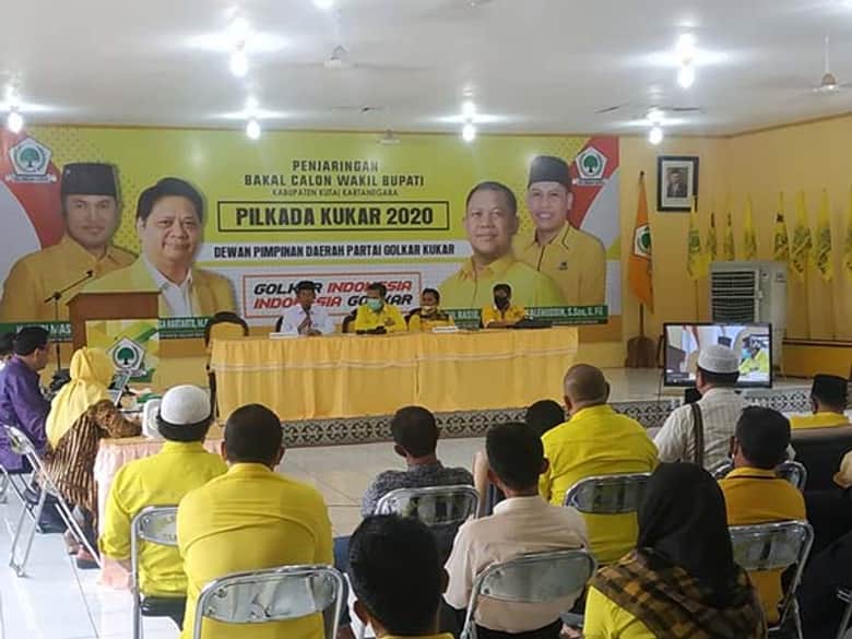 Empat Cawabup Golkar Paparkan Visi Misi