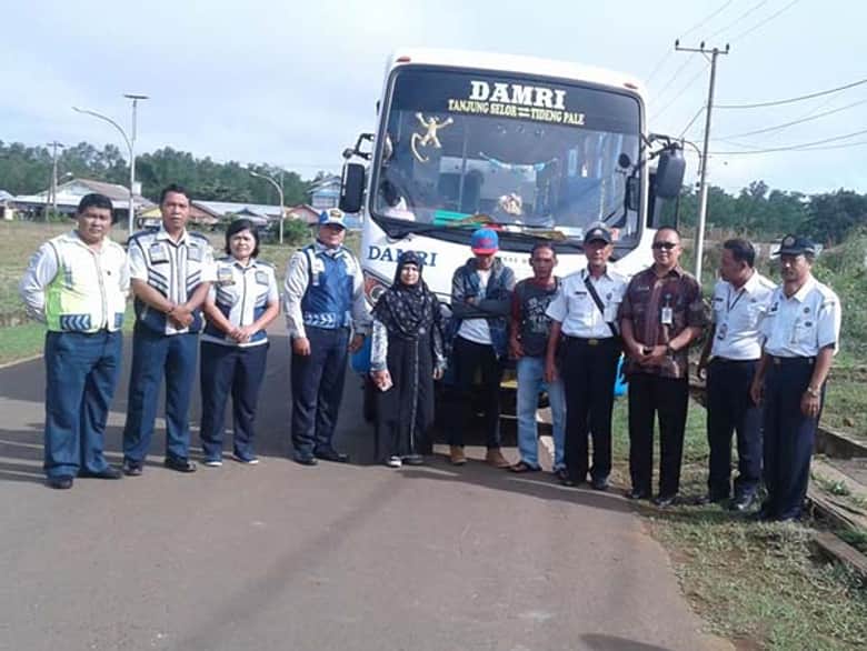 Bus Damri KTT-Tanjung Selor Resmi Beroperasi