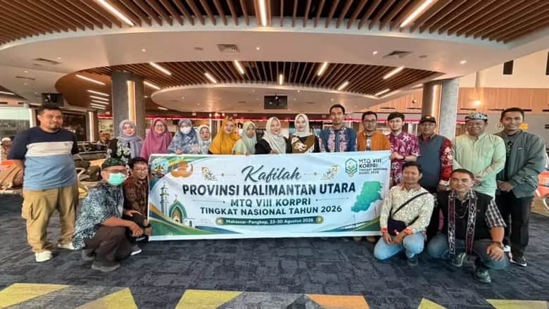 25 ASN Kaltara Mengikuti MTQ KORPRI Nasional di Sulsel