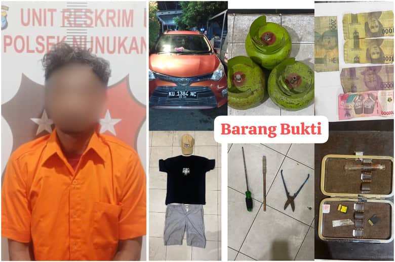 Residivis Curi LPG, Sabu Ditemukan di Mobil