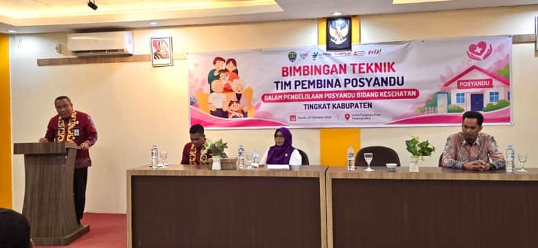 Capaian Posyandu Siklus Hidup Baru 58,54 Persen